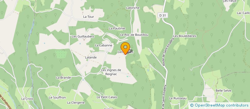 localisation de l'entreprise MONSIEUR YANNICK AUTHIER  FLEURAC