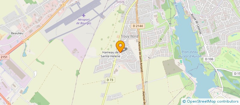 localisation de l'entreprise MONSIEUR YANNICK BACARD  LA CHAPELLE-SAINT-URSIN