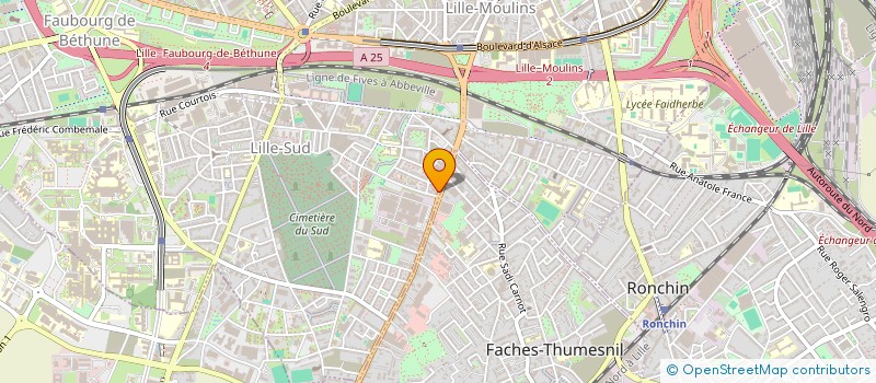 localisation de l'entreprise MONSIEUR YANNICK BADIE KALLOU à LILLE