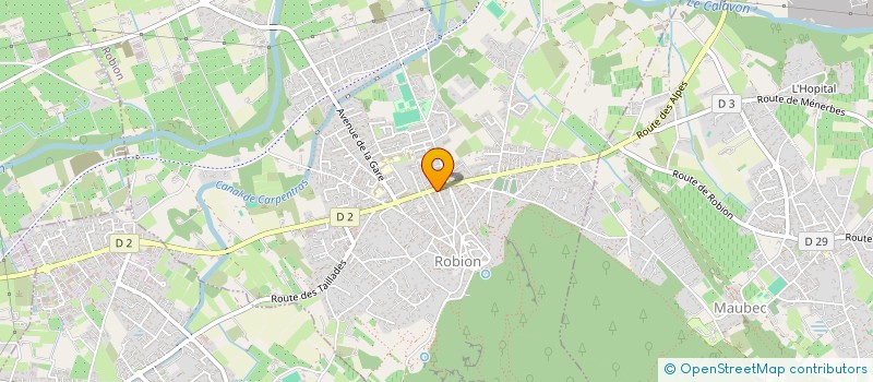 localisation de l'entreprise MONSIEUR YANNICK BADIN  ROBION