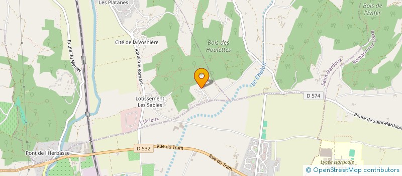 localisation de l'entreprise MONSIEUR YANNICK BADZINSKI  CLERIEUX