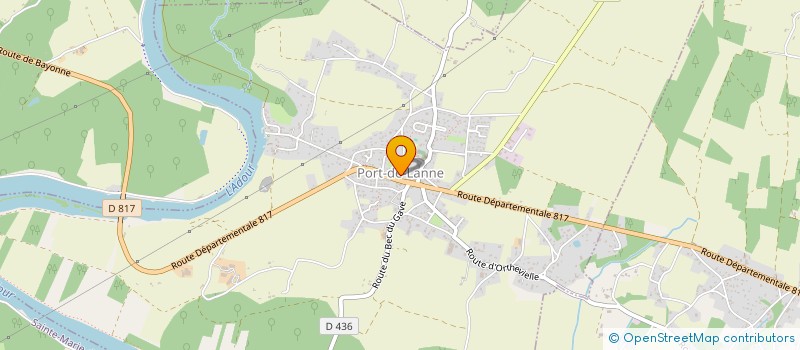 localisation de l'entreprise MONSIEUR YANNICK BALTHAZAR  PORT-DE-LANNE