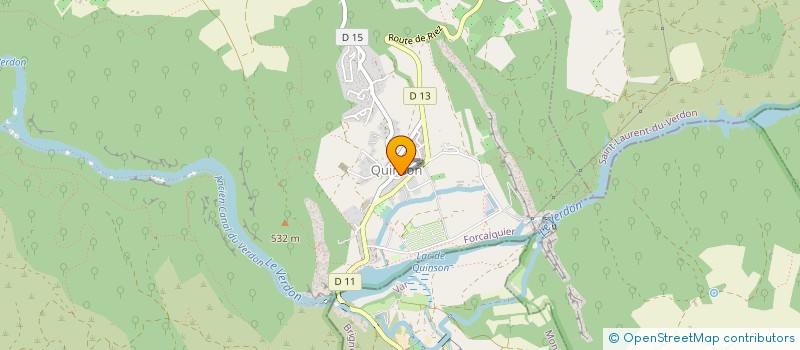 localisation de l'entreprise MONSIEUR YANNICK BARNIER  QUINSON