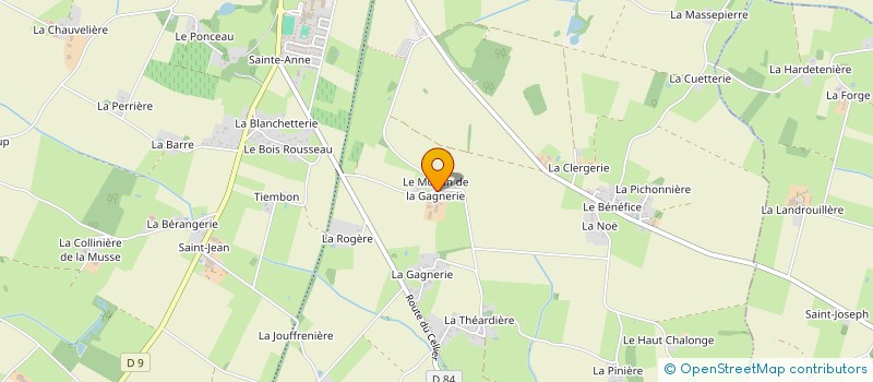 localisation de l'entreprise MONSIEUR YANNICK BAUDOUIN à LIGNE