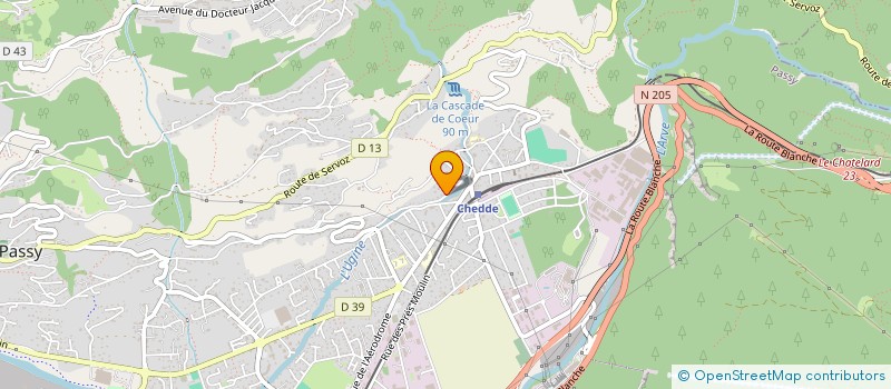 localisation de l'entreprise MONSIEUR YANNICK BELLANTE  PASSY