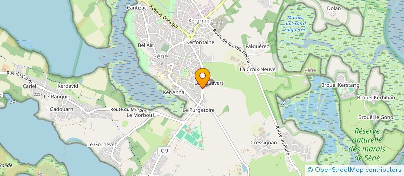 localisation de l'entreprise MONSIEUR YANNICK BENOIT  SENE