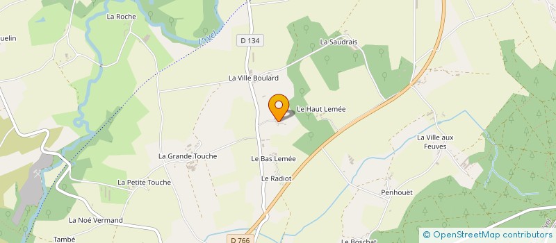 localisation de l'entreprise MONSIEUR YANNICK BERTHE à NEANT-SUR-YVEL
