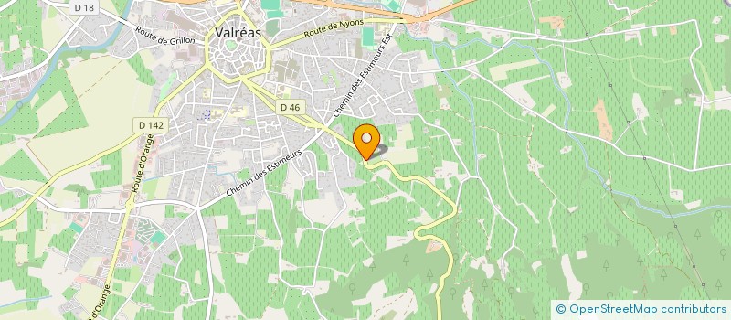 localisation de l'entreprise MONSIEUR YANNICK BERTRAND à VALREAS