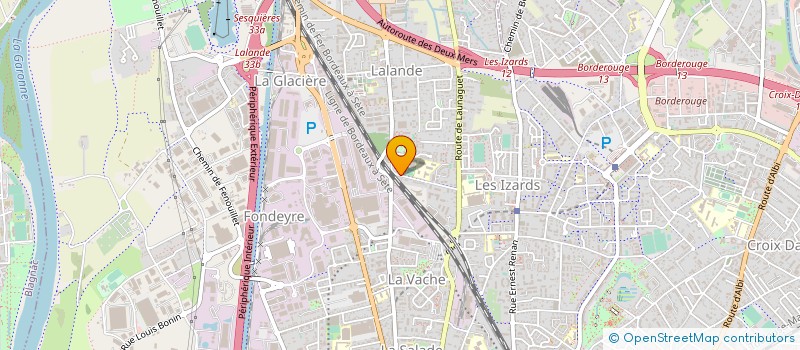 localisation de l'entreprise MONSIEUR YANNICK BERTRAND NDJOCK  TOULOUSE