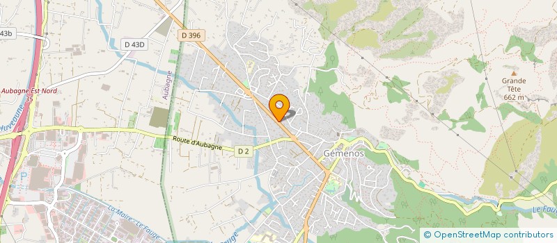 localisation de l'entreprise MONSIEUR YANNICK BESSET  GEMENOS