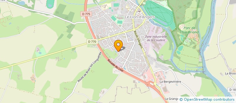 localisation de l'entreprise MONSIEUR YANNICK BICREL à LE LION D'ANGERS