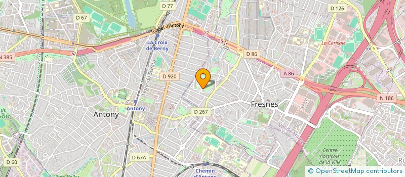 localisation de l'entreprise MONSIEUR YANNICK BLANC  FRESNES