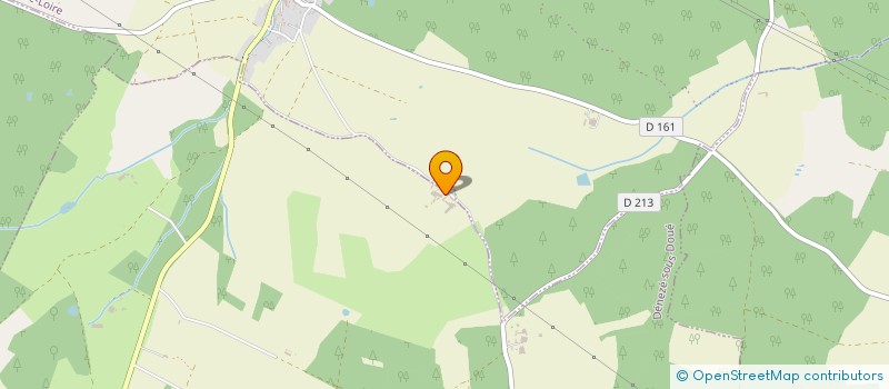 localisation de l'entreprise MONSIEUR YANNICK BONNET  DENEZE-SOUS-DOUE