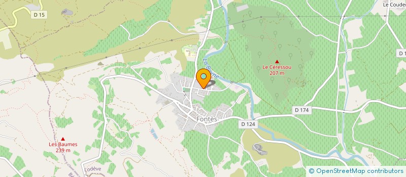 localisation de l'entreprise MONSIEUR YANNICK BORT  FONTES