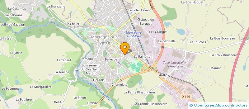 localisation de l'entreprise MONSIEUR YANNICK BOSSARD à CHOLET