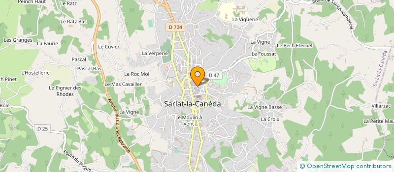 localisation de l'entreprise MONSIEUR YANNICK BOST à SARLAT-LA-CANEDA