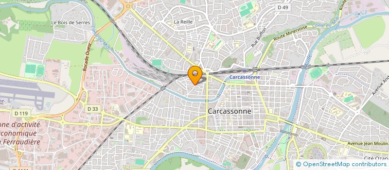 localisation de l'entreprise MONSIEUR YANNICK BOUDES à CARCASSONNE