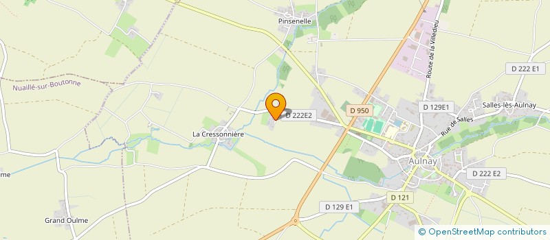 localisation de l'entreprise MONSIEUR YANNICK BOUILLAULT à AULNAY