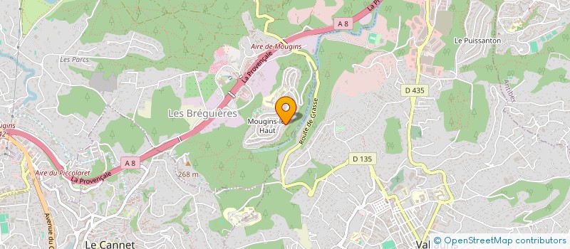 localisation de l'entreprise MONSIEUR YANNICK BOUNOUS à MOUGINS