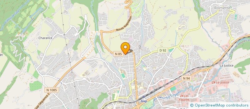 localisation de l'entreprise MONSIEUR YANNICK BRETON  GAP