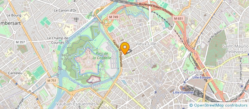 localisation de l'entreprise MONSIEUR YANNICK BRIFFA  MARQUETTE-LEZ-LILLE