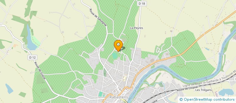 localisation de l'entreprise MONSIEUR YANNICK BRINGUIER  COUFFOULEUX