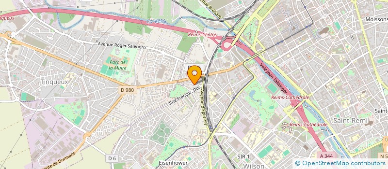 localisation de l'entreprise MONSIEUR YANNICK BRISSON  REIMS