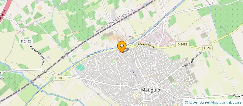 localisation de l'entreprise MONSIEUR YANNICK BROSSARD  MAUGUIO