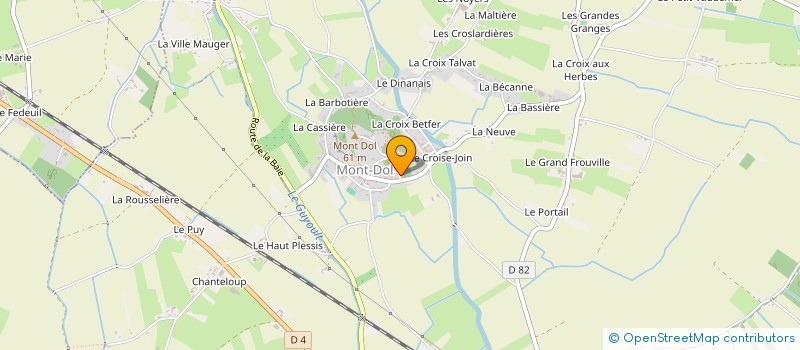 localisation de l'entreprise MONSIEUR YANNICK BRUNO à CHERRUEIX