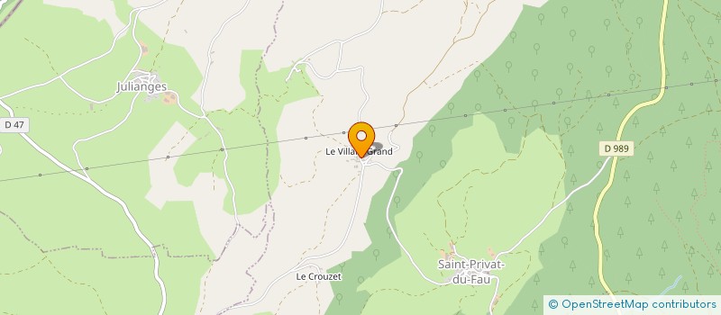 localisation de l'entreprise MONSIEUR YANNICK BUFFIERE à SAINT-PRIVAT-DU-FAU