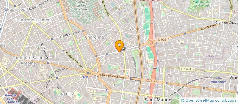 localisation de l'entreprise MONSIEUR YANNICK BULALA PANU  PARIS