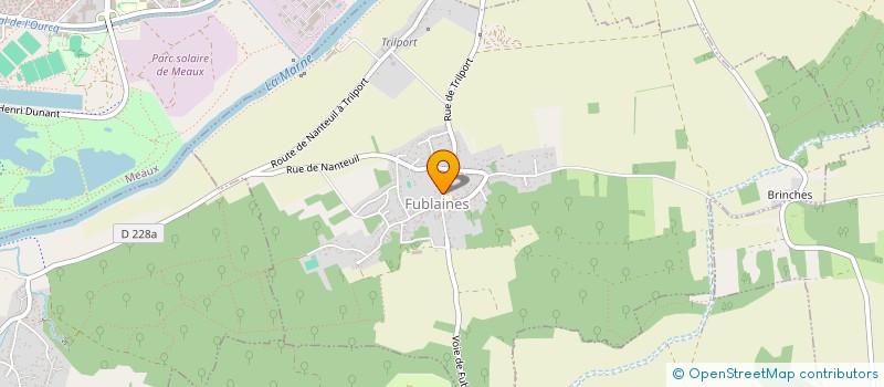 localisation de l'entreprise MONSIEUR YANNICK CABON  FUBLAINES