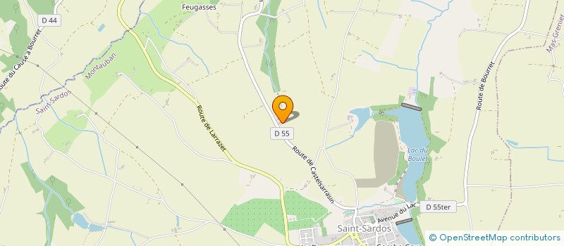 localisation de l'entreprise MONSIEUR YANNICK CABRERA  MAS-GRENIER