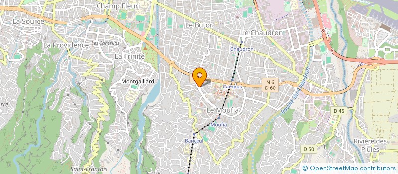 localisation de l'entreprise MONSIEUR YANNICK CADET à SAINT-DENIS