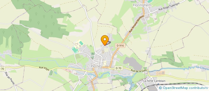 localisation de l'entreprise MONSIEUR YANNICK CAELS  PERNES