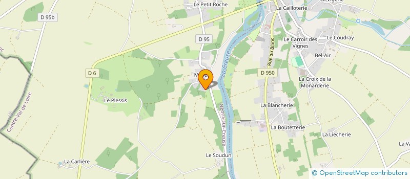 localisation de l'entreprise MONSIEUR YANNICK CAMUS à NEONS-SUR-CREUSE
