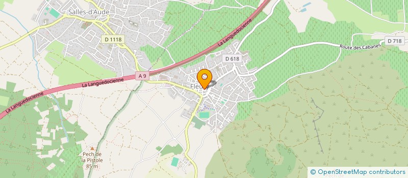 localisation de l'entreprise MONSIEUR YANNICK CANGUILHEN  FLEURY