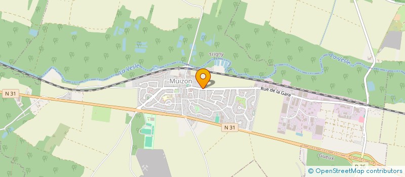 localisation de l'entreprise MONSIEUR YANNICK CANOT  MUIZON