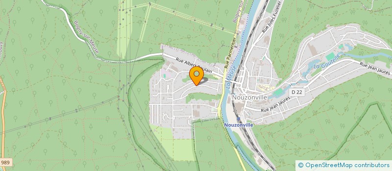 localisation de l'entreprise MONSIEUR YANNICK CAPET  NOUZONVILLE