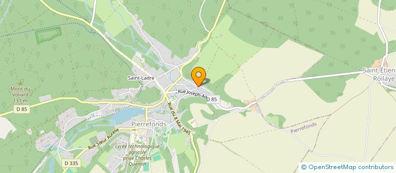 localisation de l'entreprise MONSIEUR YANNICK CARBONNAUX  PIERREFONDS