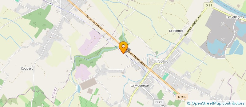 localisation de l'entreprise MONSIEUR YANNICK CARRICO  NOHIC