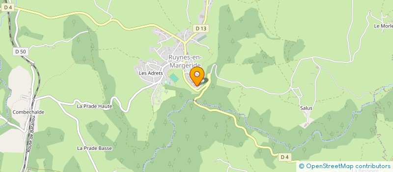 localisation de l'entreprise MONSIEUR YANNICK CARTALADE à VAL D'ARCOMIE