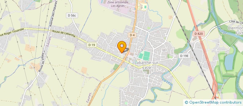 localisation de l'entreprise MONSIEUR YANNICK CASTAGNET à LABARTHE-SUR-LEZE