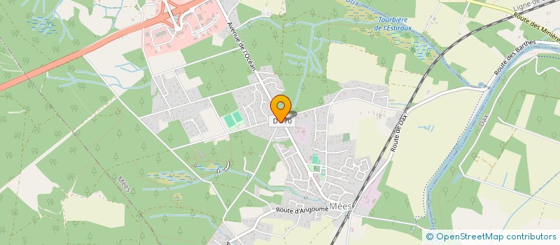 localisation de l'entreprise MONSIEUR YANNICK CASTEX  MEES