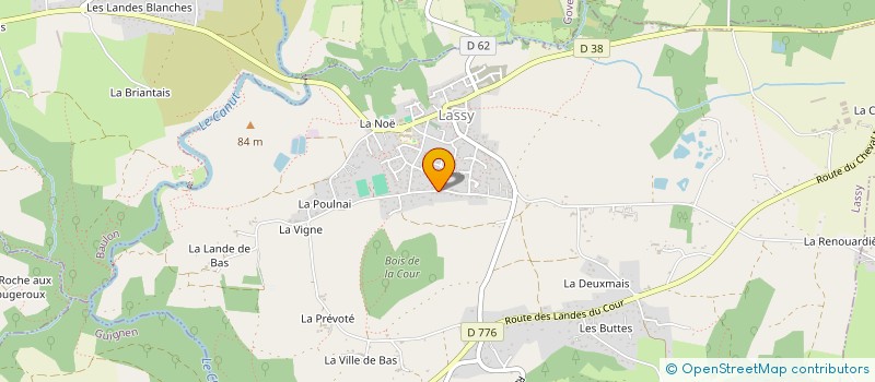 localisation de l'entreprise MONSIEUR YANNICK CATHERINE  LASSY