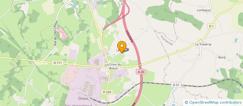 localisation de l'entreprise MONSIEUR YANNICK CHAGNE à BESSINES-SUR-GARTEMPE