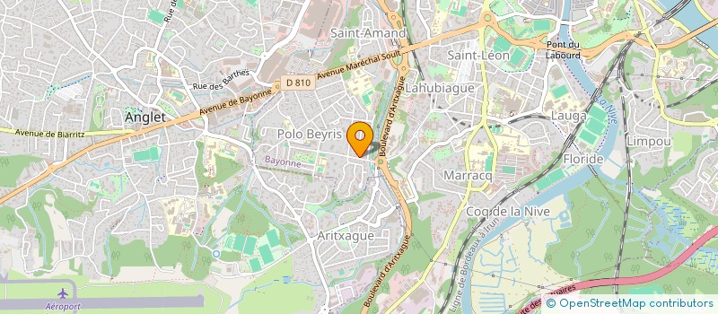 localisation de l'entreprise MONSIEUR YANNICK CHAMONTIN à BAYONNE