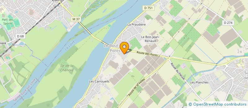 localisation de l'entreprise MONSIEUR YANNICK CHANCERELLE  SAINT-JULIEN-DE-CONCELLES