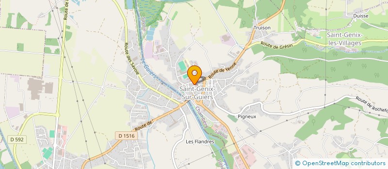 localisation de l'entreprise MONSIEUR YANNICK CHAPELLE  CHAMPAGNEUX