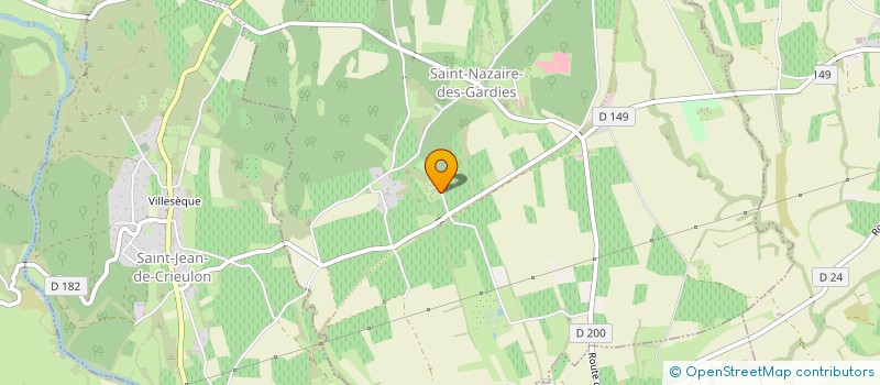 localisation de l'entreprise MONSIEUR YANNICK CHARLES à SAINT-NAZAIRE-DES-GARDIES
